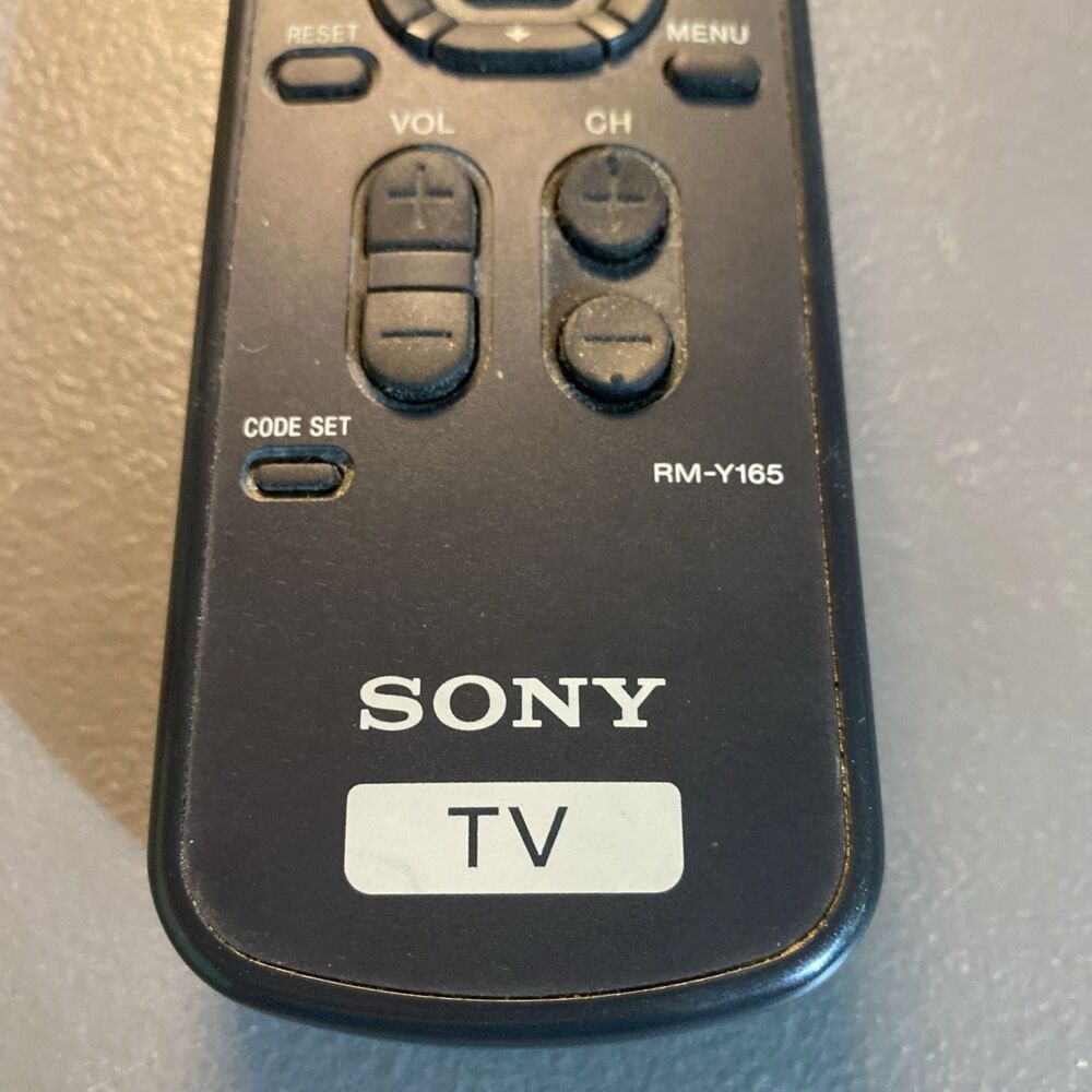 Original Sony RM-Y165 OEM TV Remote Control - Picture 2 of 6
